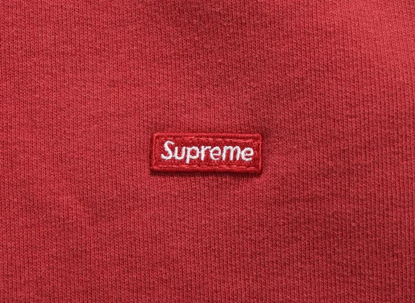 Supreme Small Box Sweatshort "Dark Red"