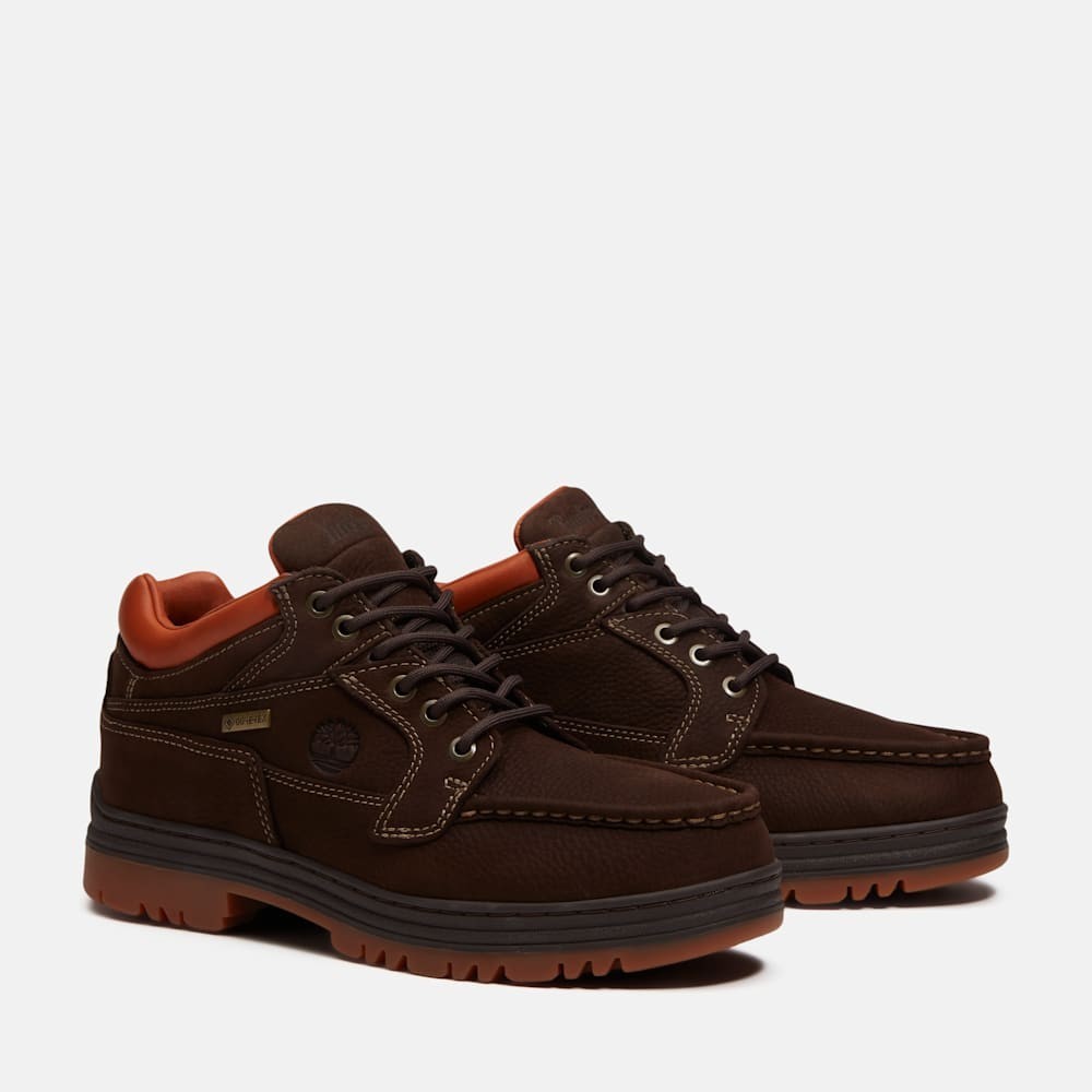 TB0A2JU5ANV Timberland Heritage GORE-TEX Moc Toe Mid "Dark Brown" (Men's)