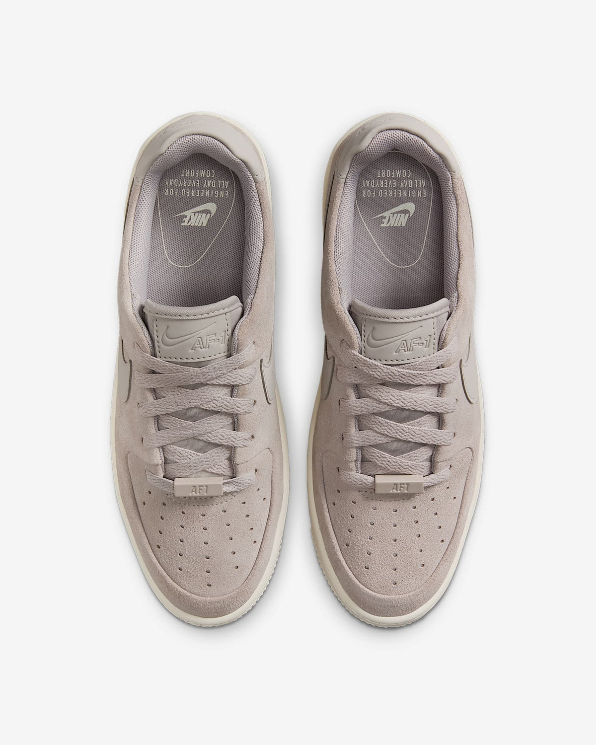 AR5339-004 Nike Air Force 1 Sage Low College Grey Pale Ivory College (Women's)