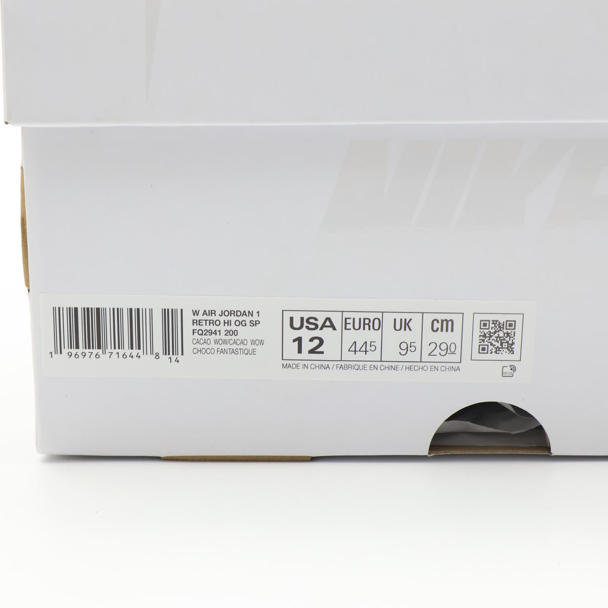 FQ2941-200 Nike Air Jordan 1 High OG Cacao Wow and Sand Drift (Women's)