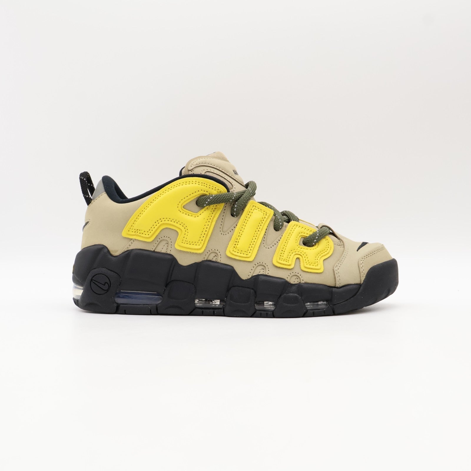 FB1299-200 AMBUSH Nike Air More Uptempo Low Vivid Sulfur Limestone (Men's)