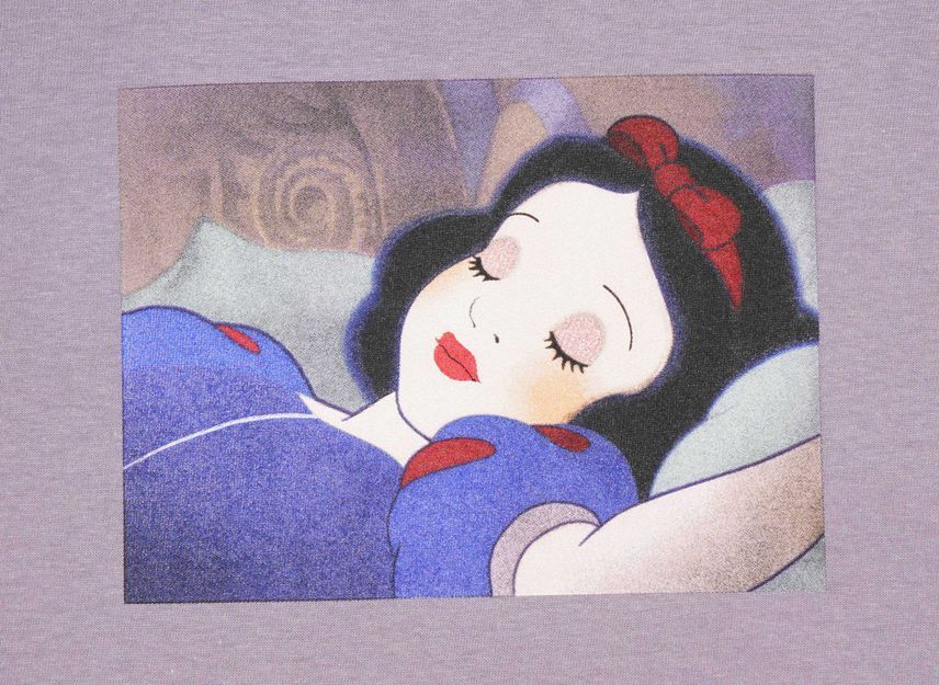 Supreme Snow White Tee Dusty Purple