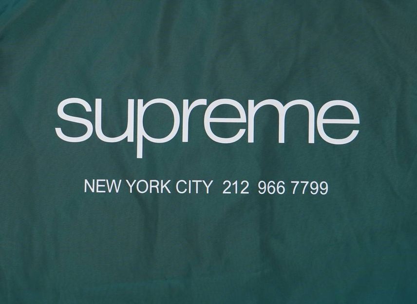 Supreme Nyc Coaches Jacket Green