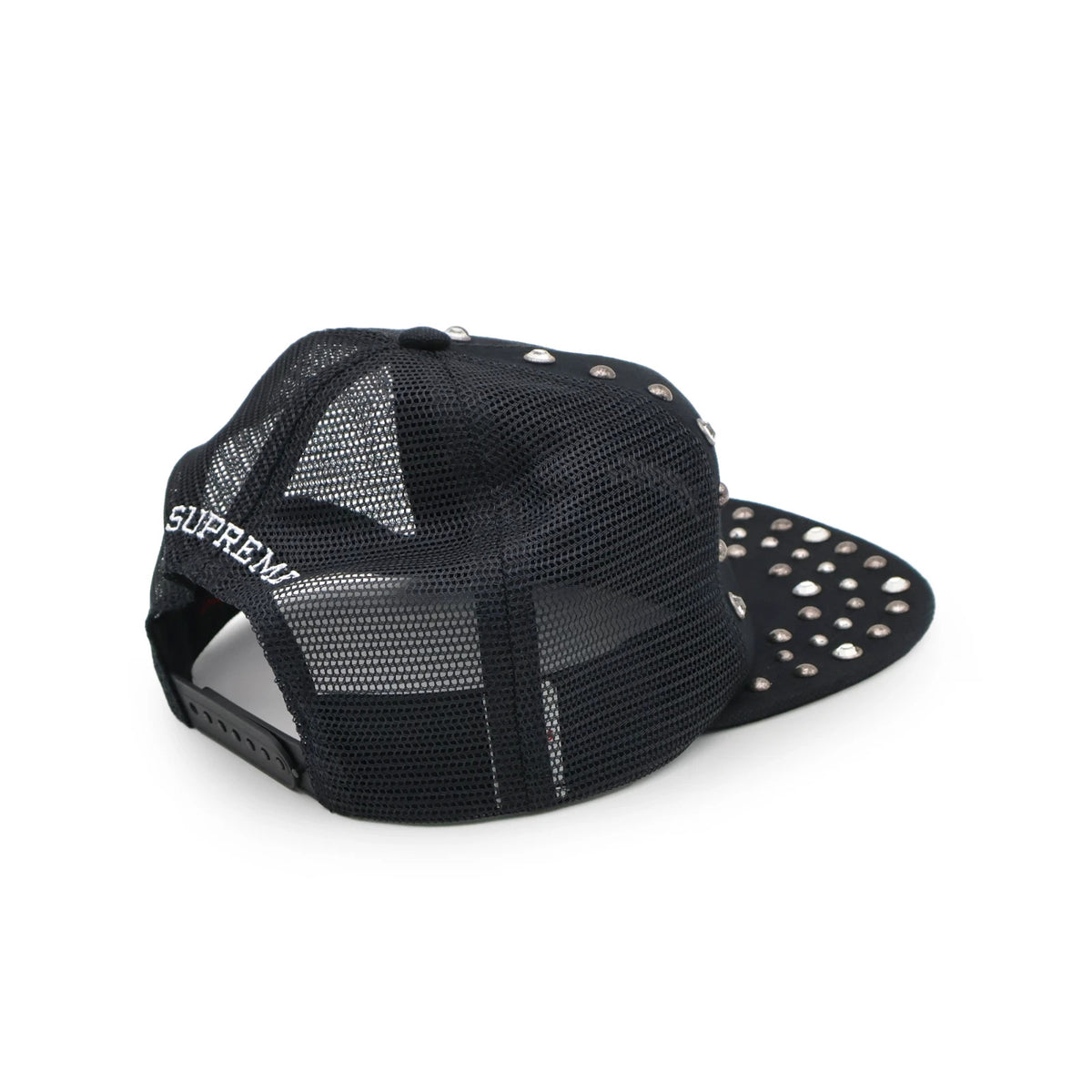 Supreme B.B. Simon Studded Canvas 5-Panel Black
