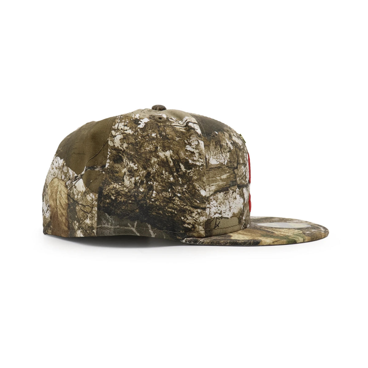 Supreme Gold Cross S Logo New Era RealTree Camo