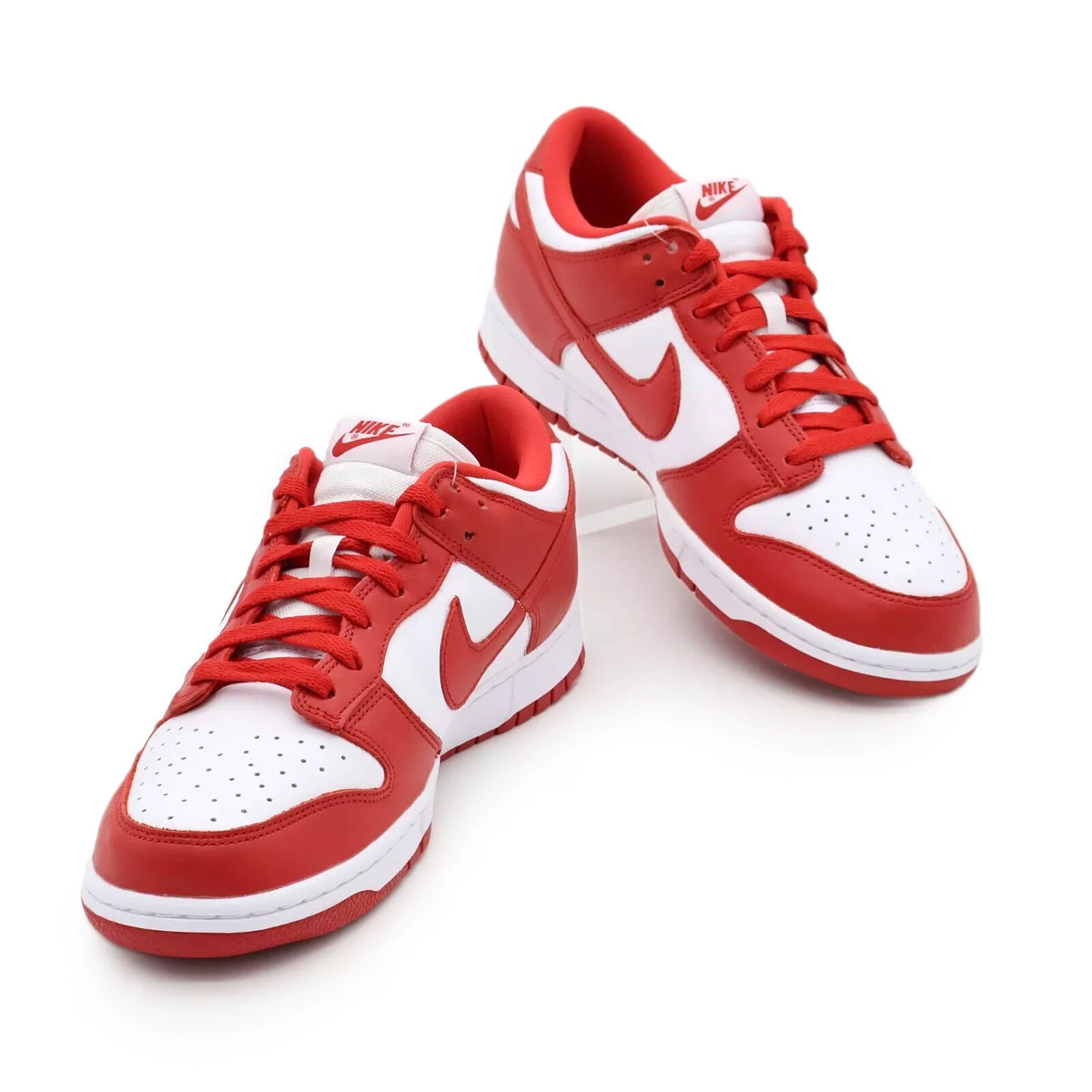 CU1727-100 Nike Dunk Low SP White University Red St. John's (Men's)
