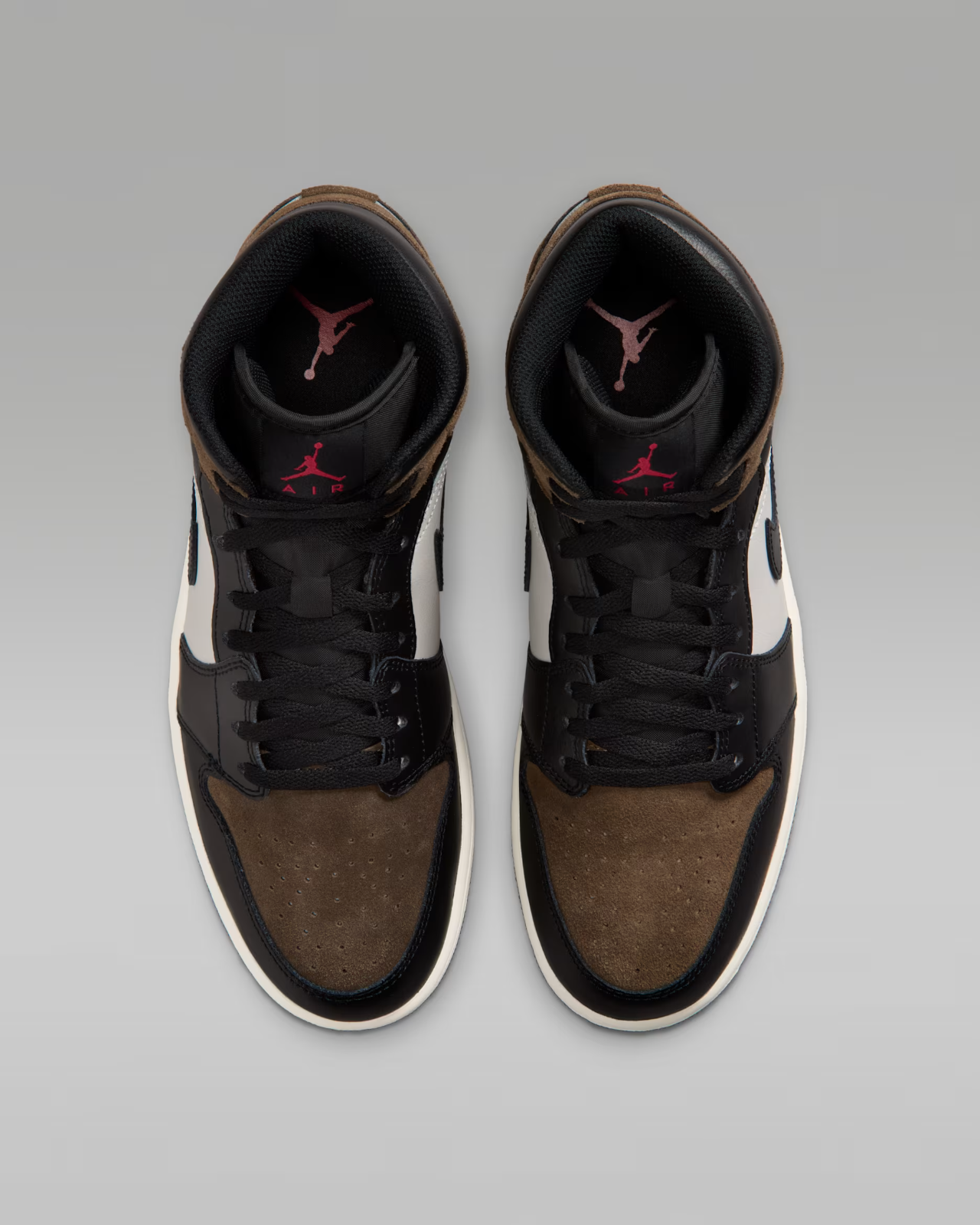 DQ8426-007 Nike Air Jordan 1 Mid "Black/Palomino" (Men's)