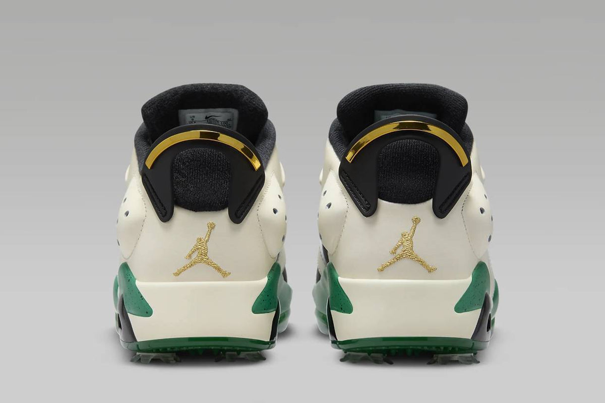 FJ0848-100 Eastside Golf Nike Air Jordan 6 Low Golf White Malachite 1961 (Men's)