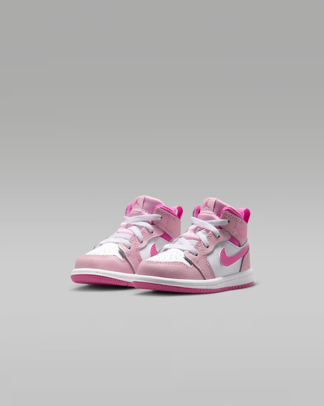 DQ8425-601 Nike TD Jordan 1 Mid "Pink Foam/China Rose" (Toddler)