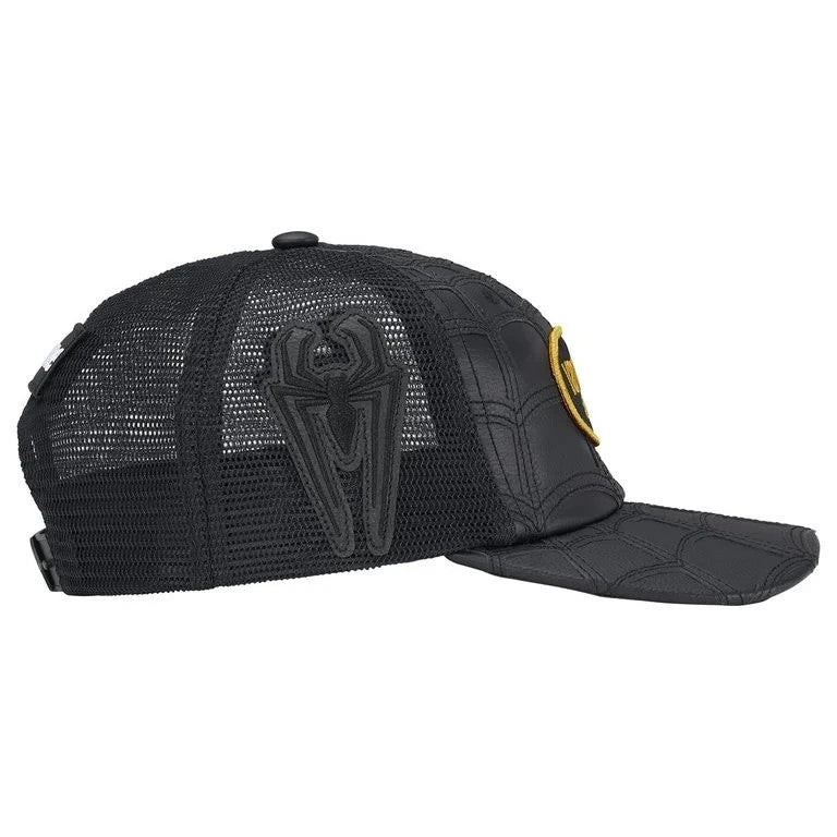 Supreme x Vanson Leathers Spider-Man Mesh Back 6-Panel Black