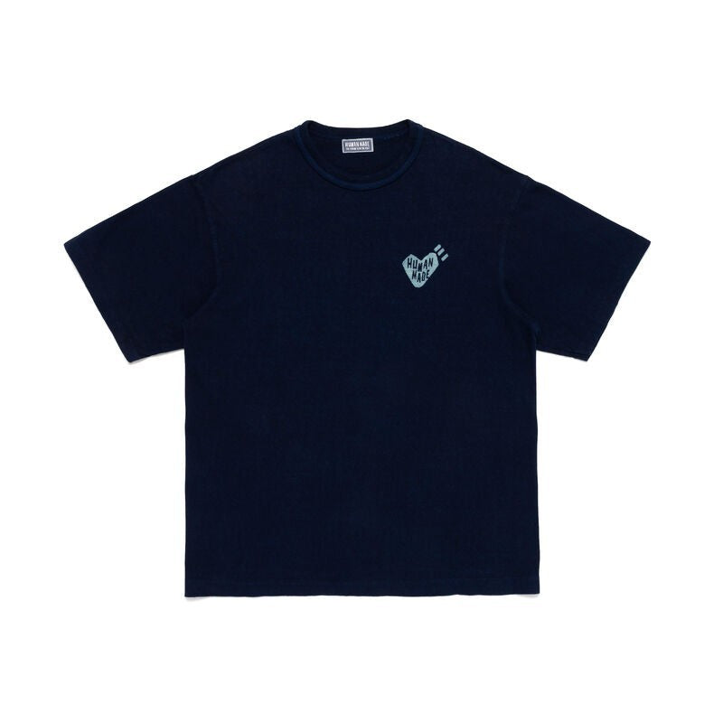 HUMAN MADE Ningensei Aizome Wa Graphic T-Shirt Indigo