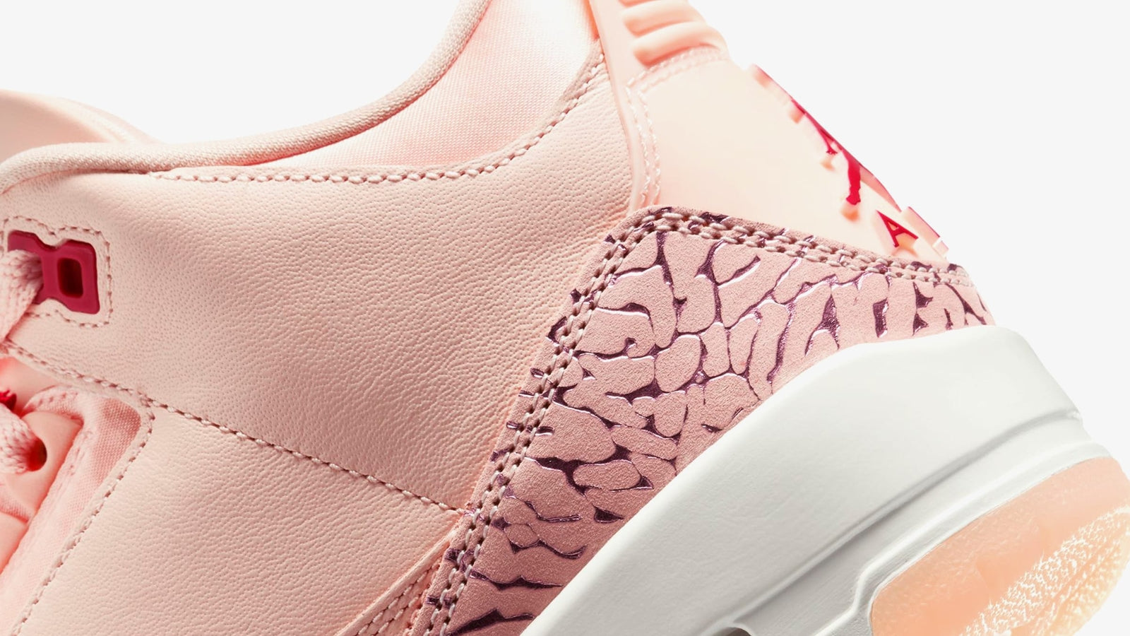 HJ0178-600 Nike Air Jordan 3 Retro Treat Yourself Washed Coral (Women's)