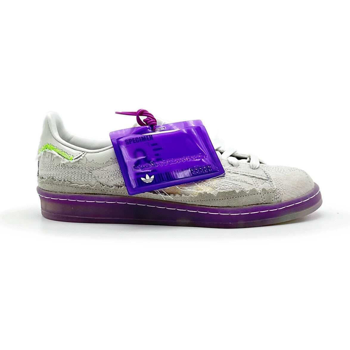 ID6805 Youth of Paris adidas Originals Campus Crystal White Purple (Men's)