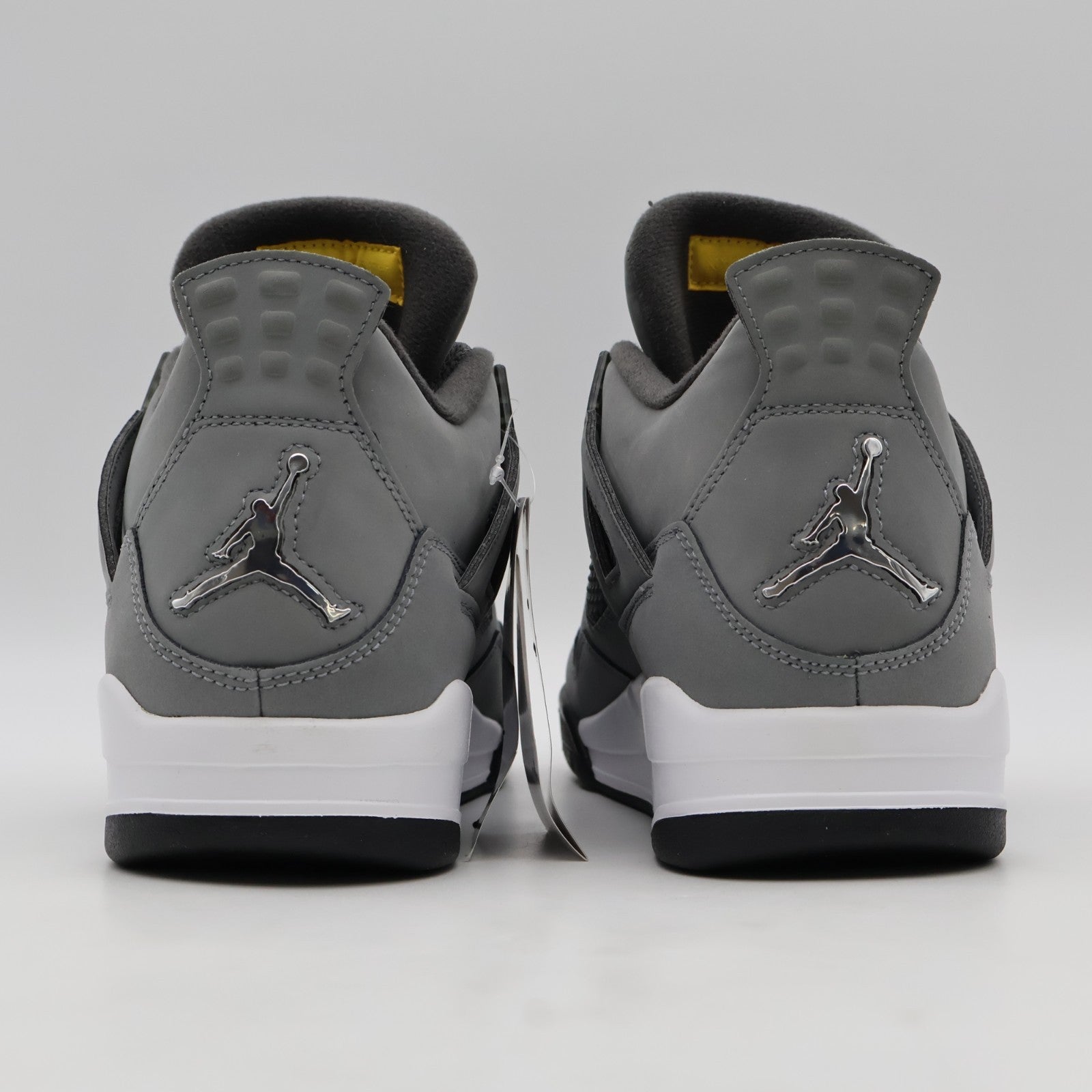308497-007 Nike Air Jordan 4 Retro Cool Grey Chrome Dark Charcoal White Steel