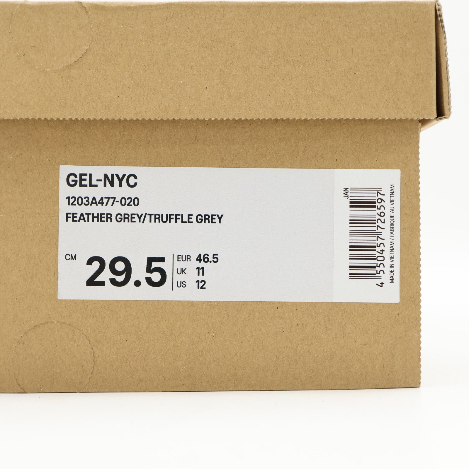 1203A477-020 Asics Gel-NYC Feather Grey Truffle Grey (Men's)