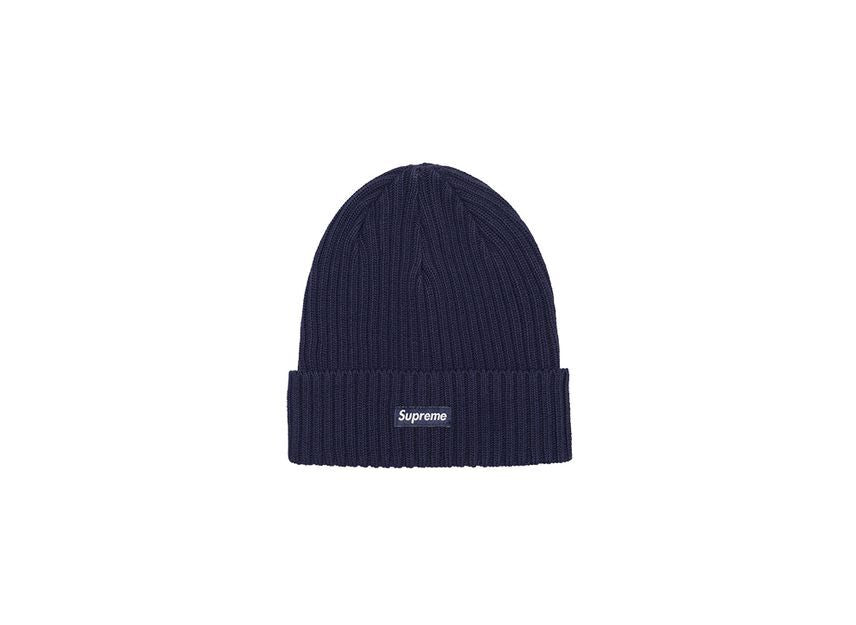 Supreme Overdyed Beanie Navy (24SS)