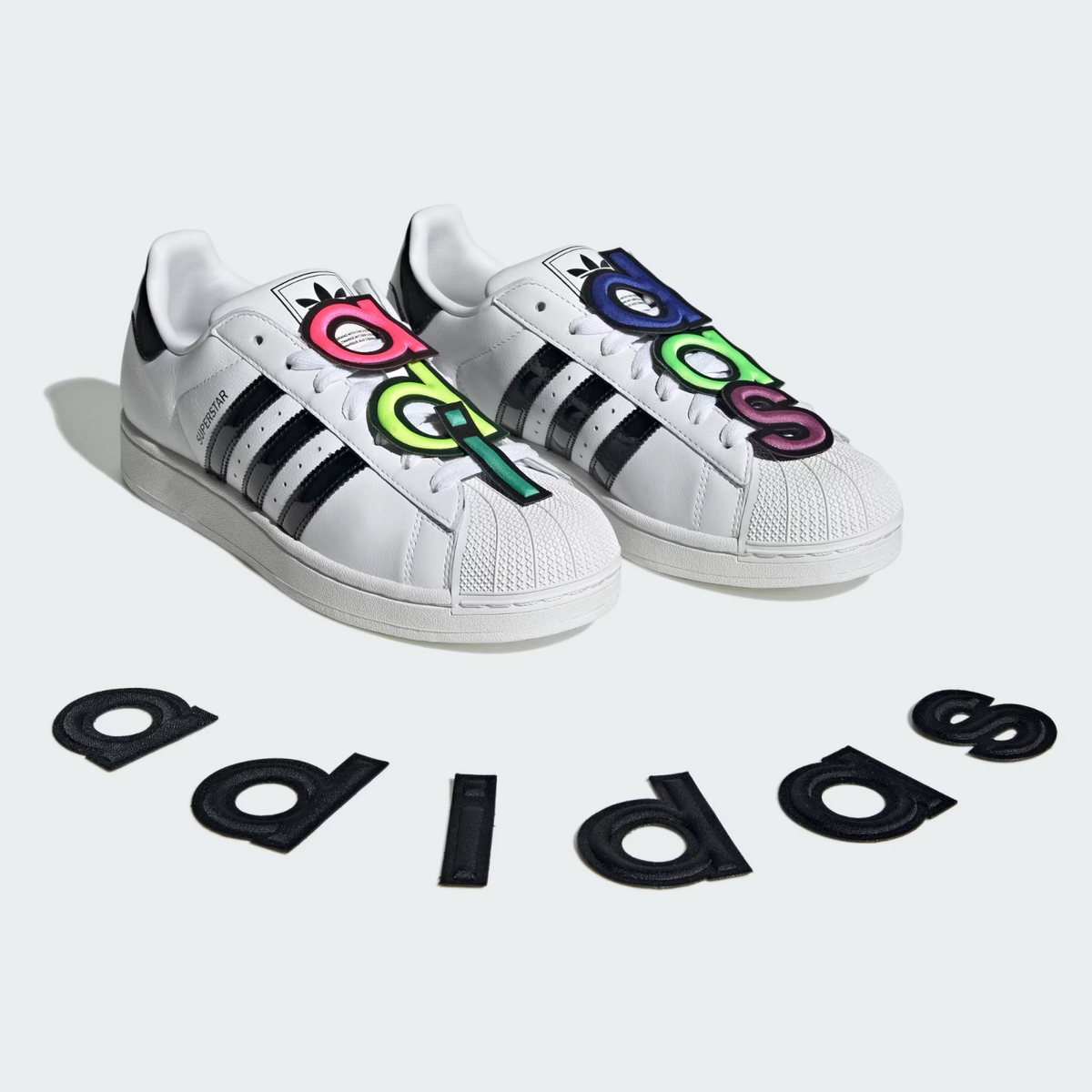 JR3584 Jeremy Scott Ã adidas Originals Superstar 2 Cloud White Core Black(Men's)