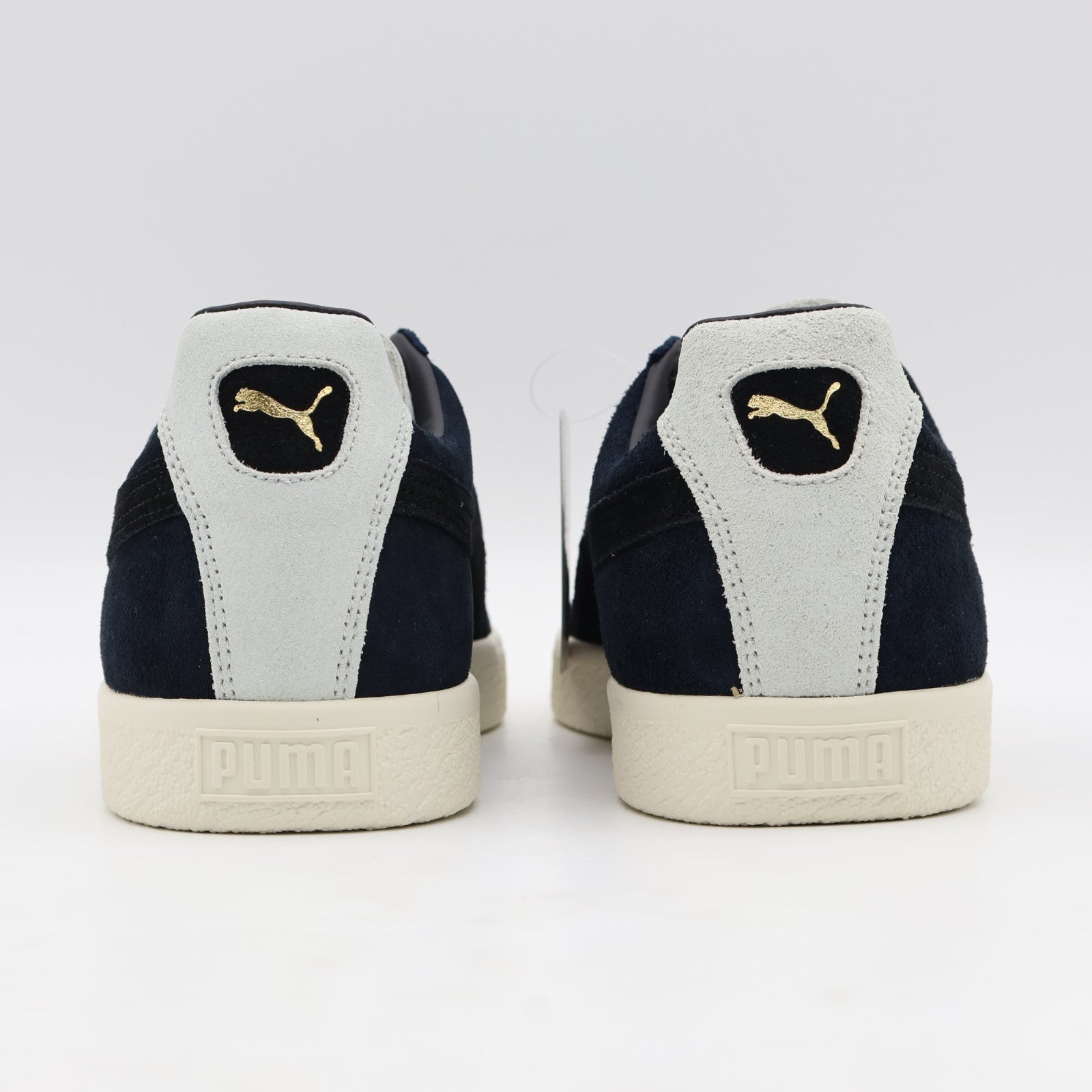 404132-01 Acy Puma Suede VTG MIJ Navy Warm White Black Puma (Men's)