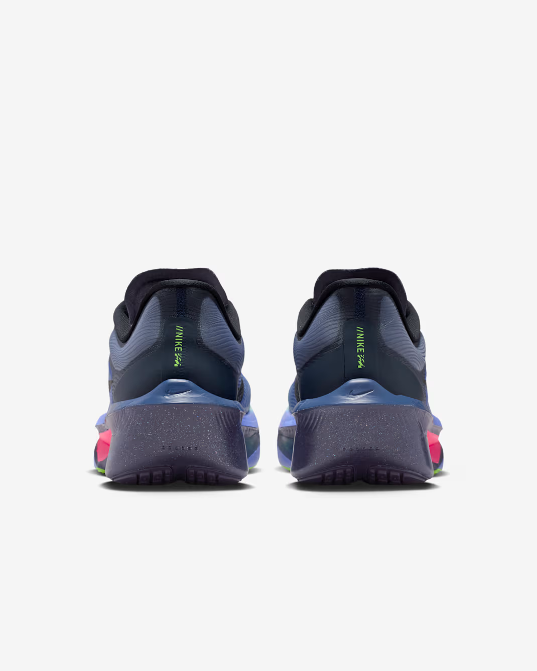 IO9572-400 Nike Zoom Fly 6 Dark Obsidian Racer Blue Emerald Rise Black (Menâs)