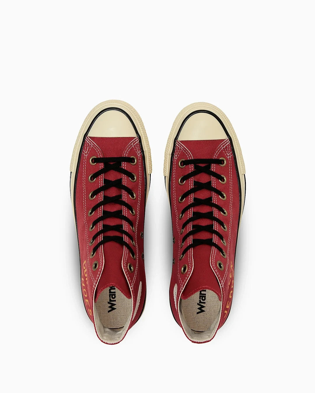 31315600 Wrangler Ã Converse All Star Aged CJ Hi Red (Men's)