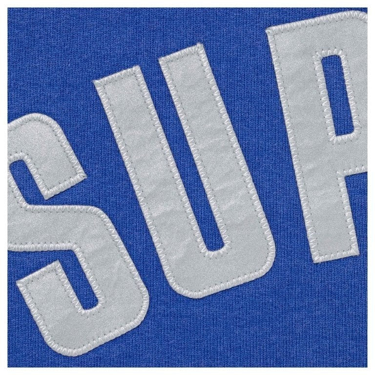 Supreme Arc Thermal Lined Zip Up Hooded Sweatshirt Royal