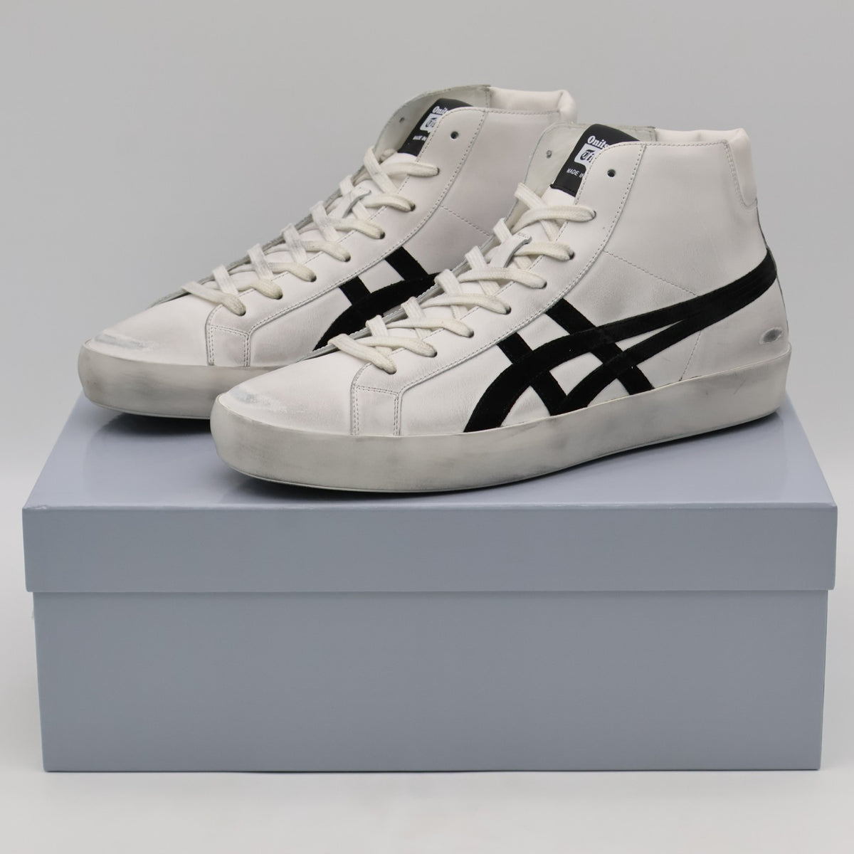 1183C551-100 Onitsuka Tiger Fabre MT IM White Black (Men's)