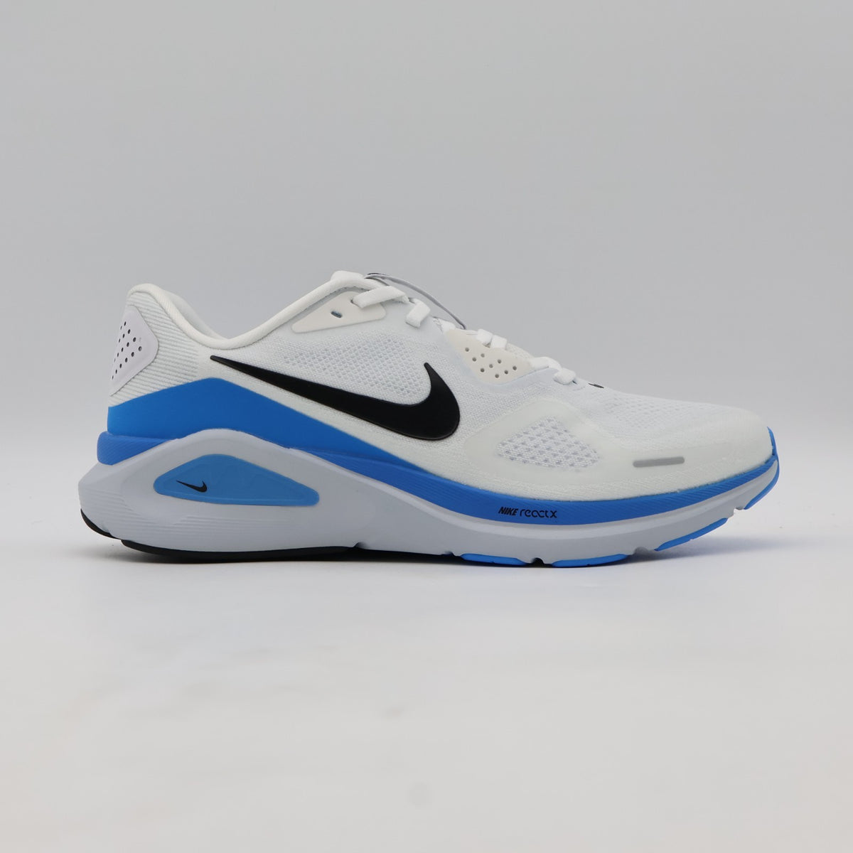 HJ1102-119 Nike Structure 26 White Blue Hero Pure Platinum Black (Men's)