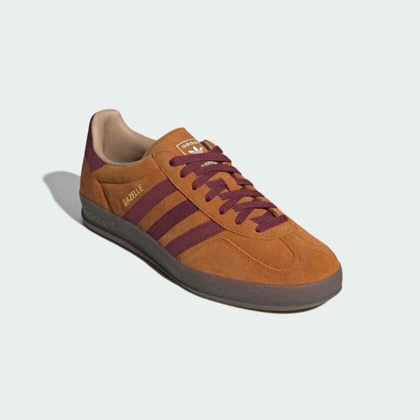JH5411 adidas Originals Gazelle Indoor Craft Ochre Shadow Red Warm Sand (Men's)