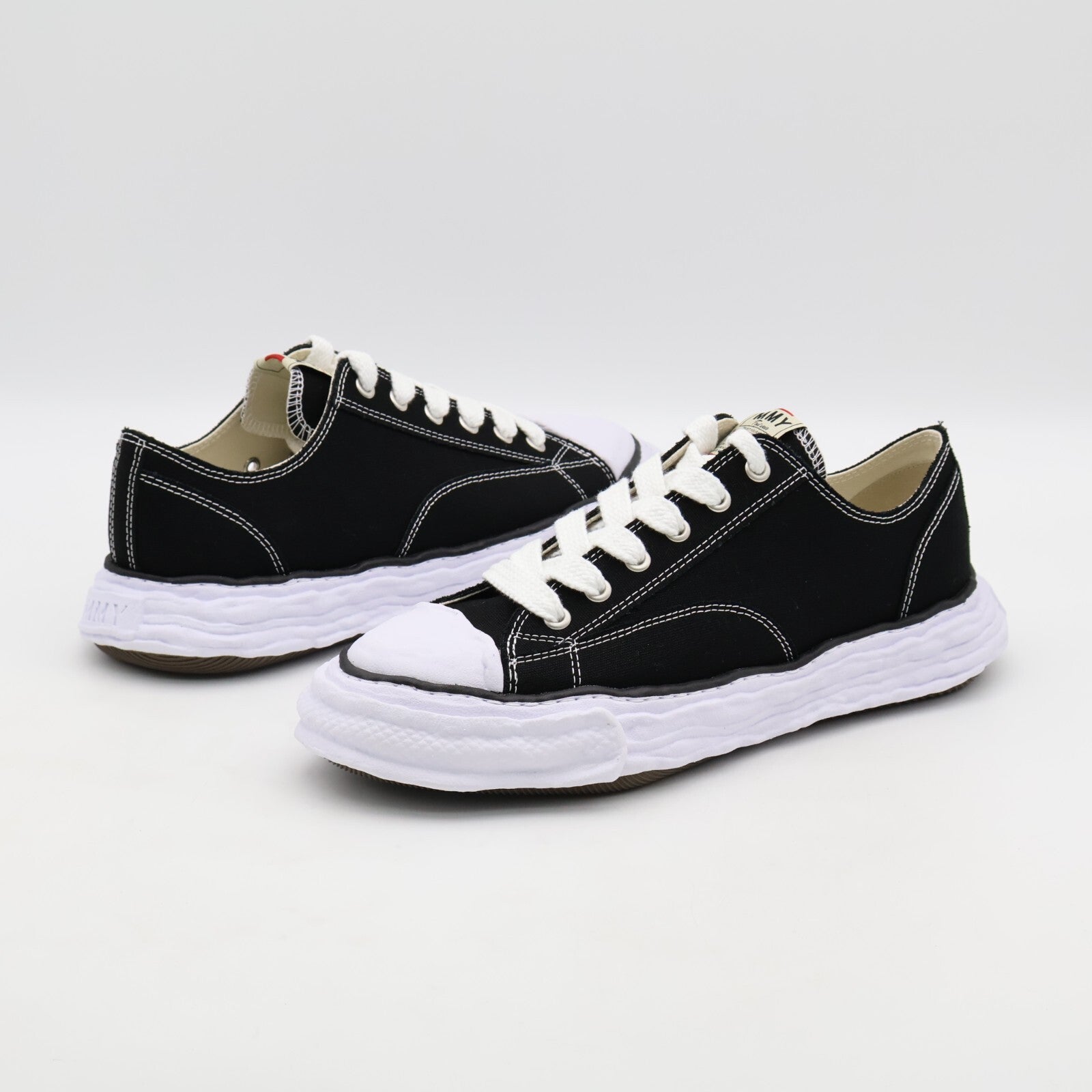 A11FW702-BLACK Maison MIHARA YASUHIRO PETERSON 23 Original Sole Canvas (Men's)