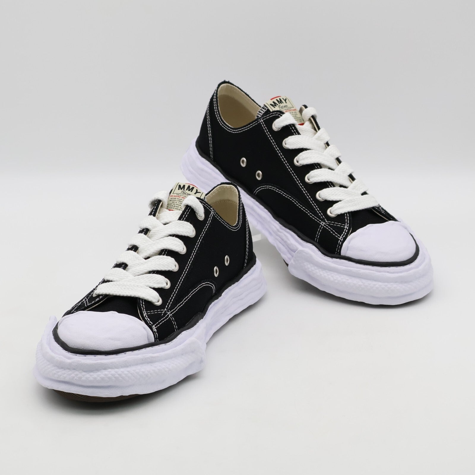 A11FW702-BLACK Maison MIHARA YASUHIRO PETERSON 23 Original Sole Canvas (Men's)