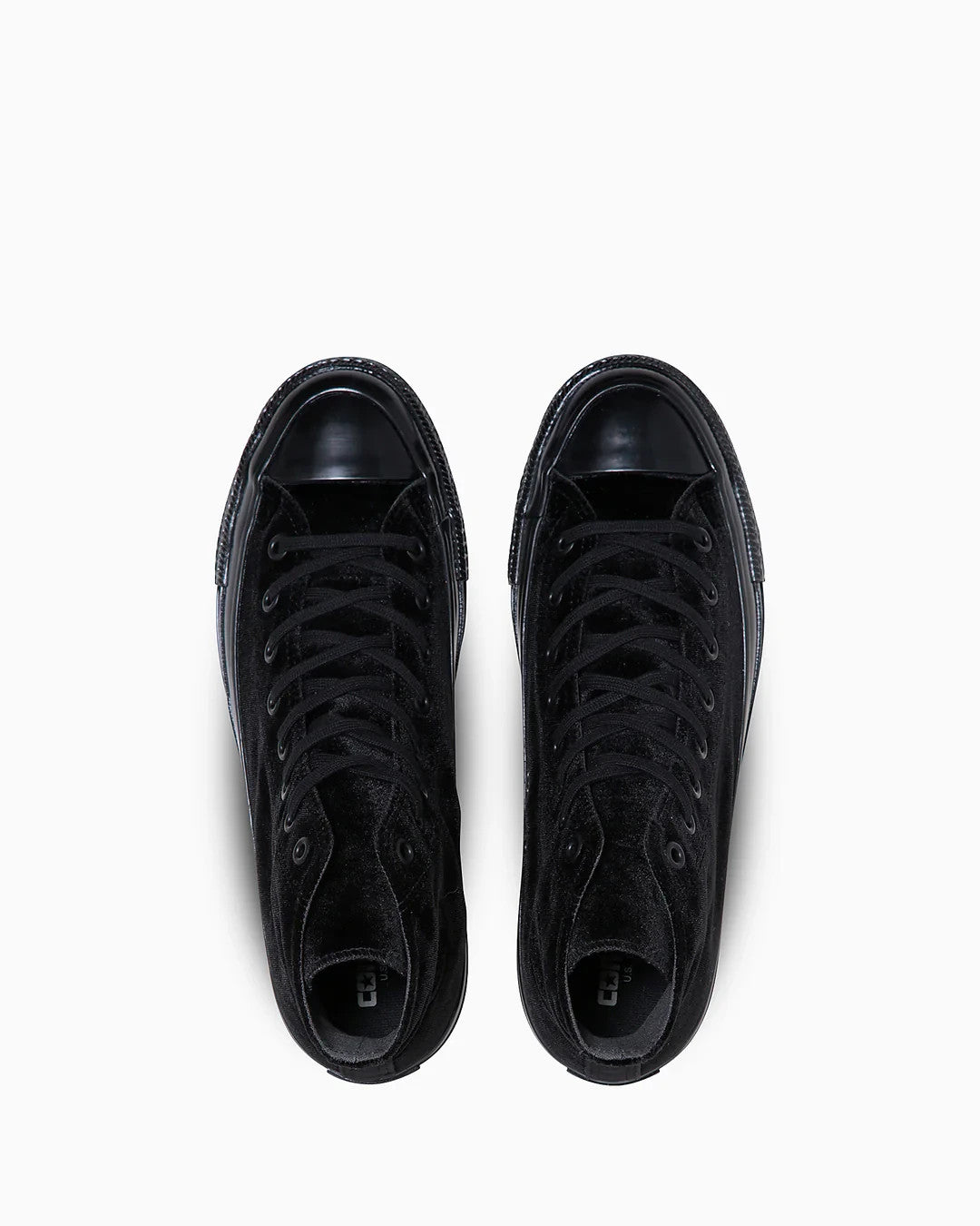 31313321 Converse All Star US Velvet Hi Black Monochrome (Men's)