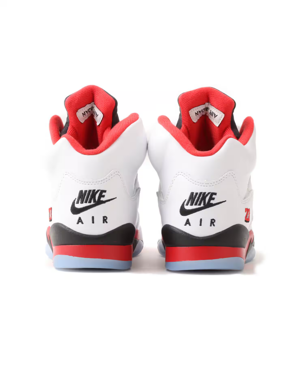 HQ7980-101 Nike GS Air Jordan 5 Retro Fire Red Black Tongue 2025