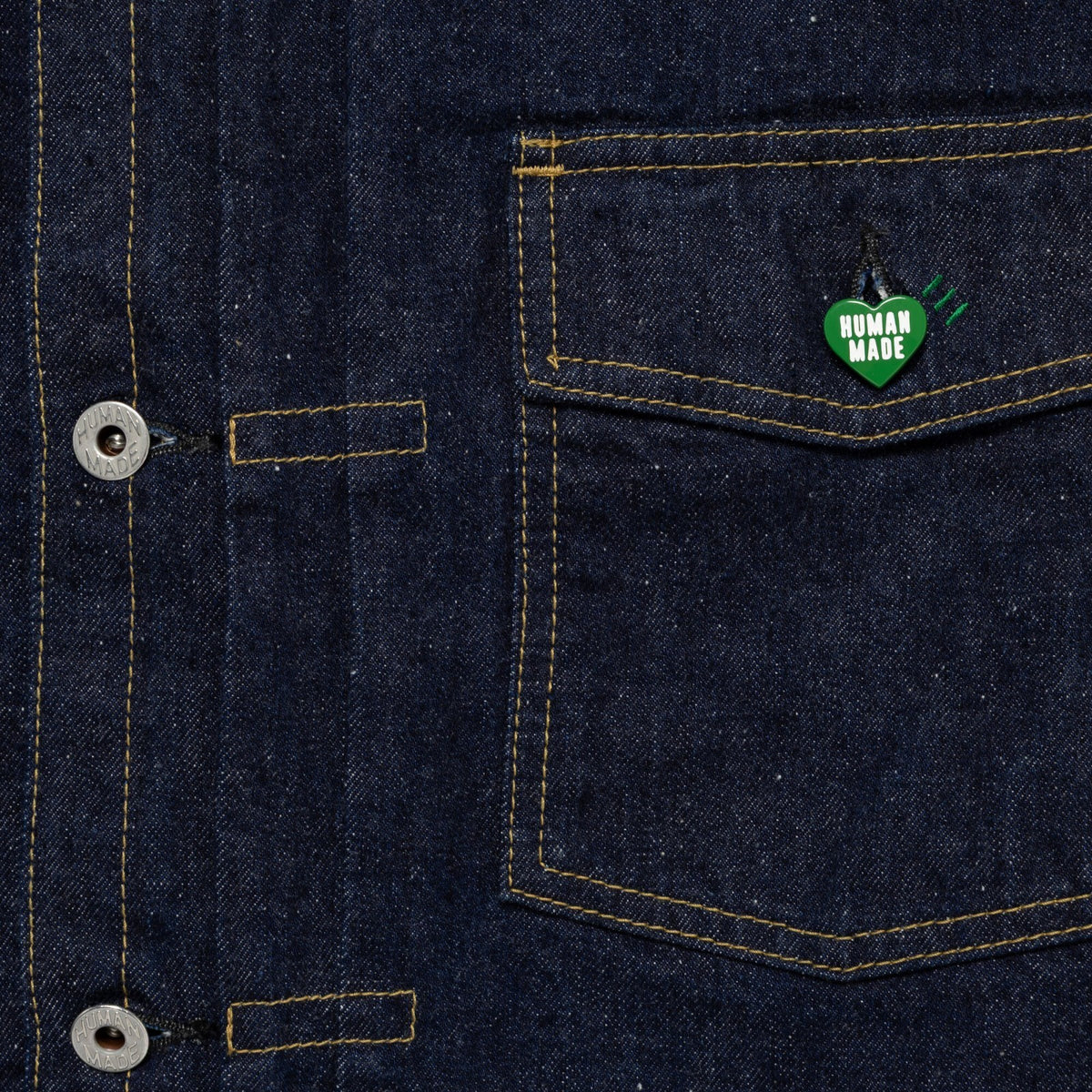 HUMAN MADE x j-hope of BTS HUMAN HOPE Denim Work Jacket Indigo