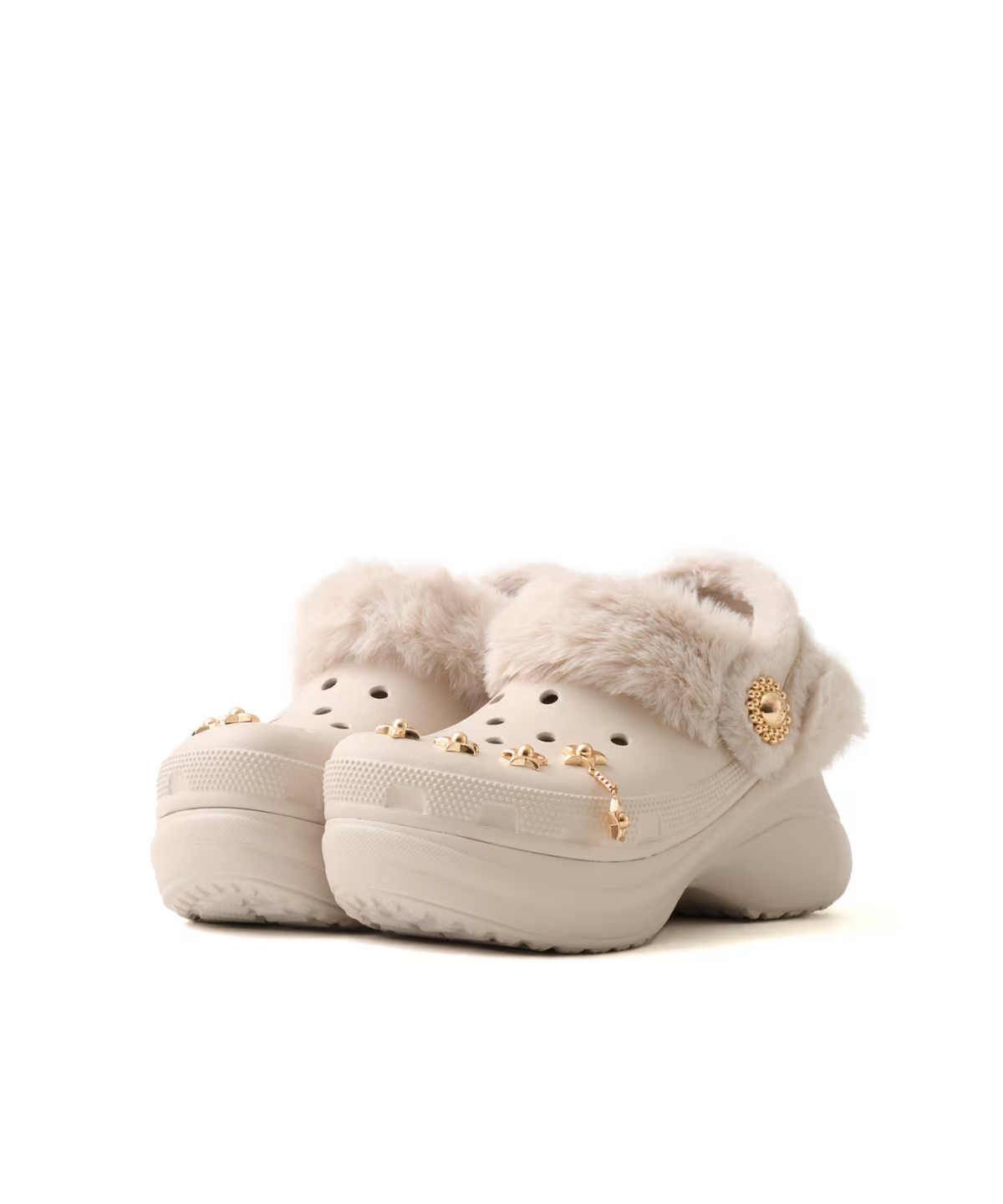 214483-2PL crocs Bae Lined Metal Minis Clog (Men's)