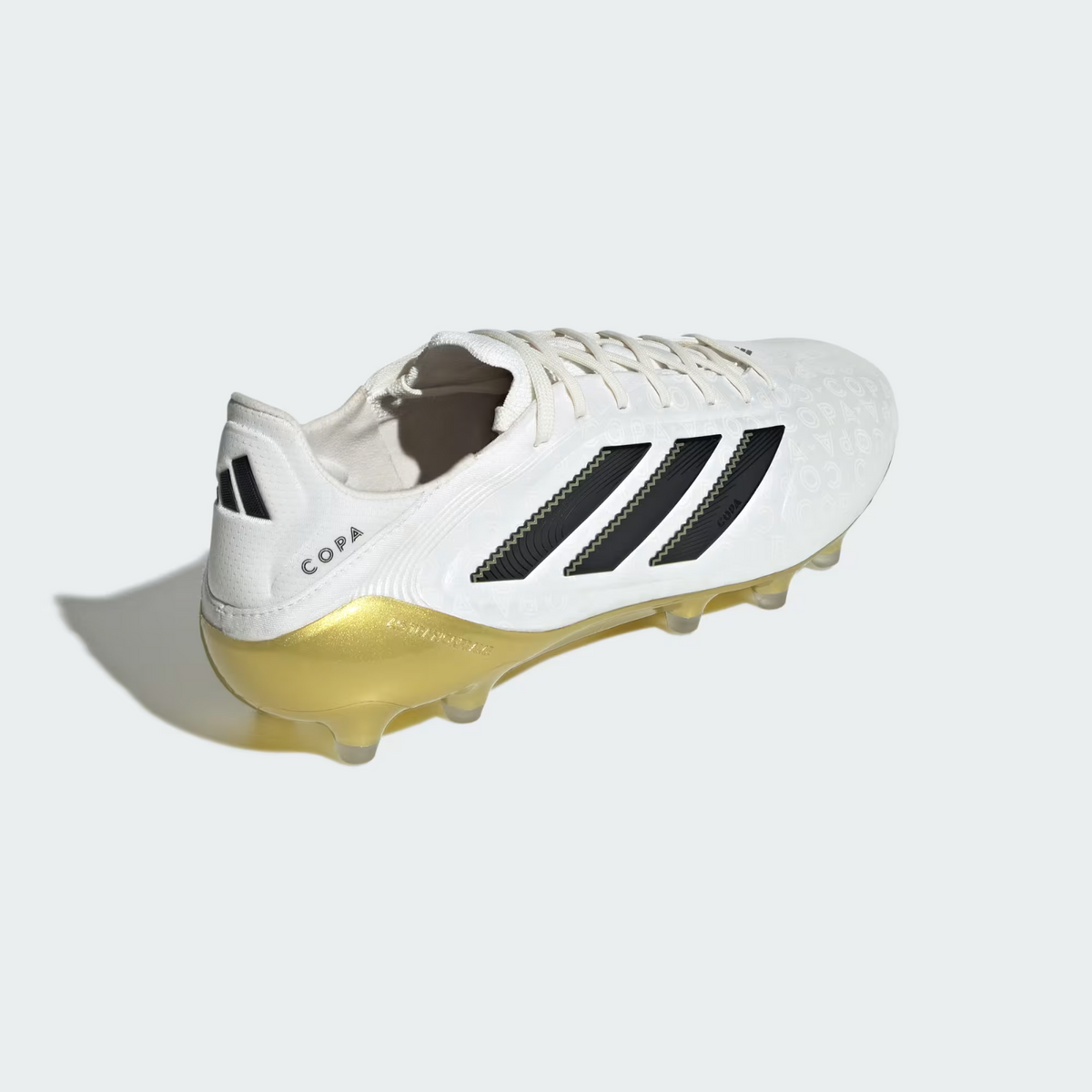 JR2116 adidas Copa Pure 3 Elite AG Zero Metalic Core Black Gold Metallic (Men's)