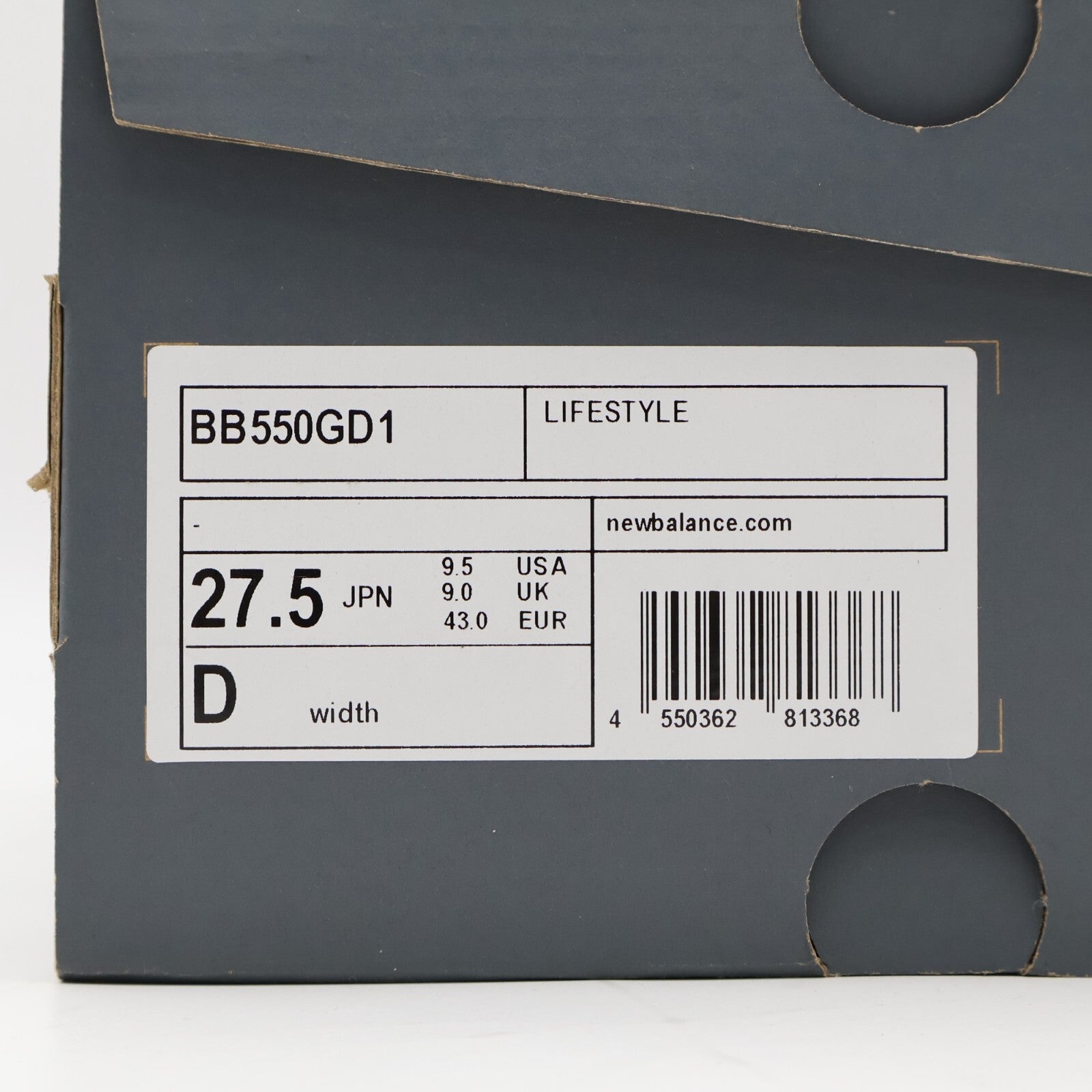 BB550GD1 New Balance 550 The Moon Daze Pack Grey Day Raincloud Navy (Men's)