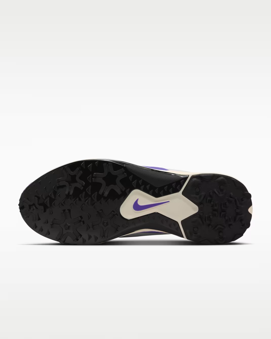 IO3695-103 Nike Pegasus 1 G "White/Action Grape/Metallic Silver" (Wide) (Men's)