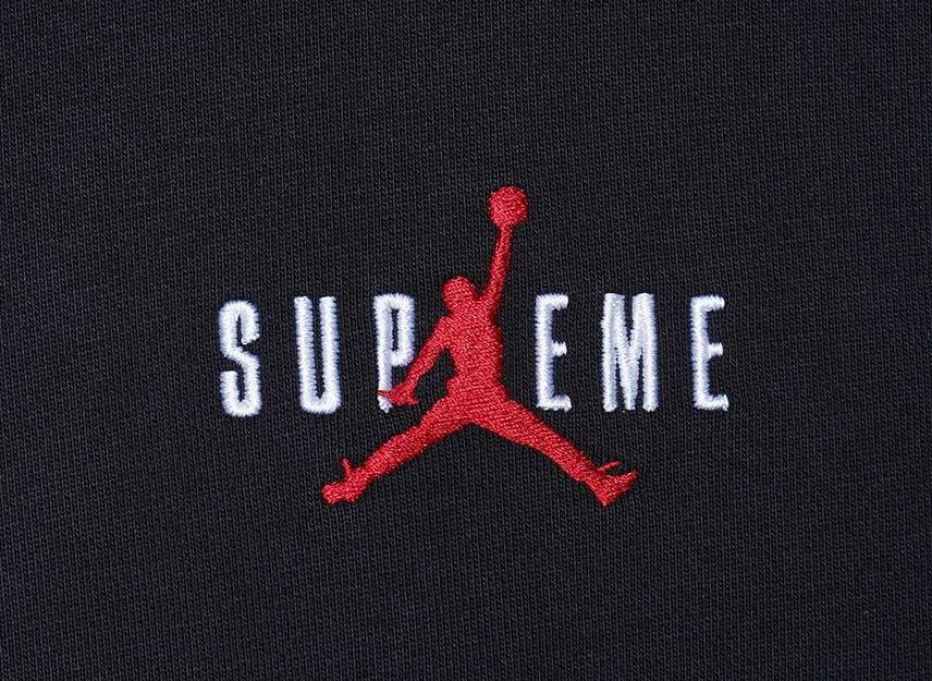 Supreme Jordan Hooded Sweatshirt Black