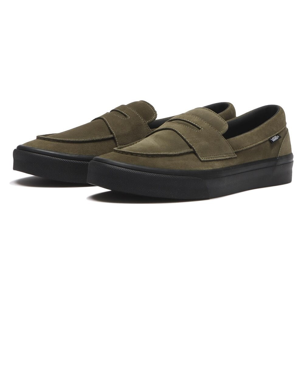 714350-0001 Vans Loafer "Olive/Black" (V296 CHK) (Men's)