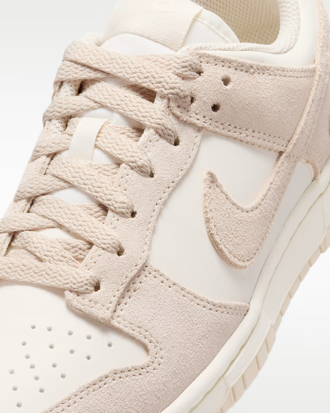 IO4244-201 Nike Dunk Low "Pearl White" (Women's)