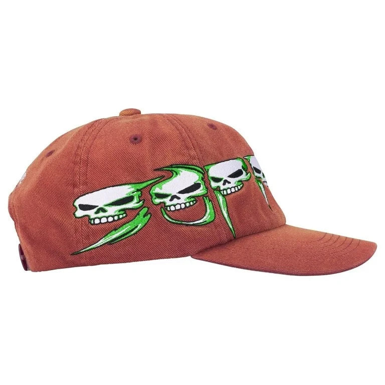Supreme Skulls Spellout 6-Panel Rust