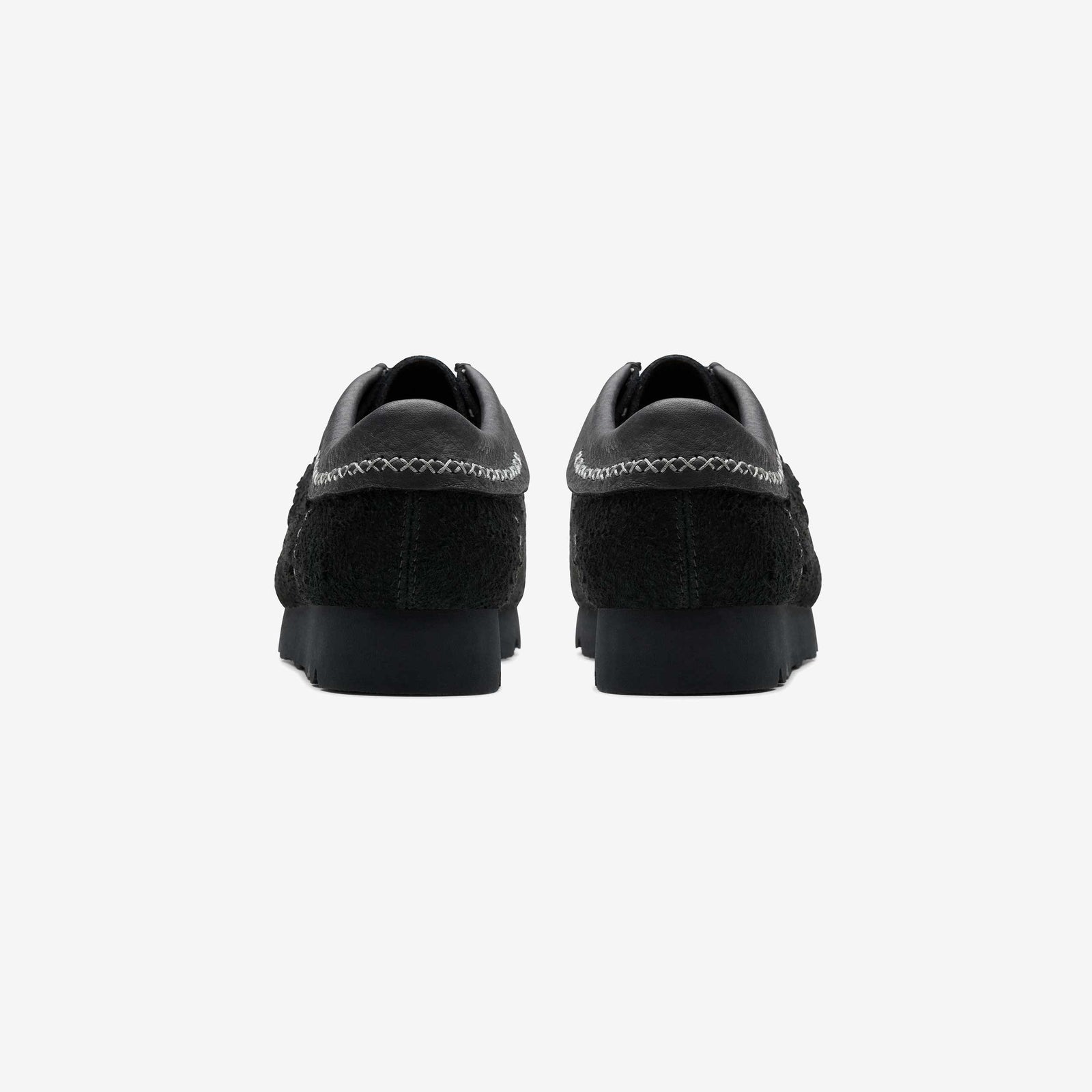 26179532 NEIGHBORHOOD Clarks Wallabee Black (Men's)