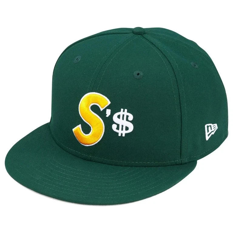 Supreme Money S Logo New Era Dark Green