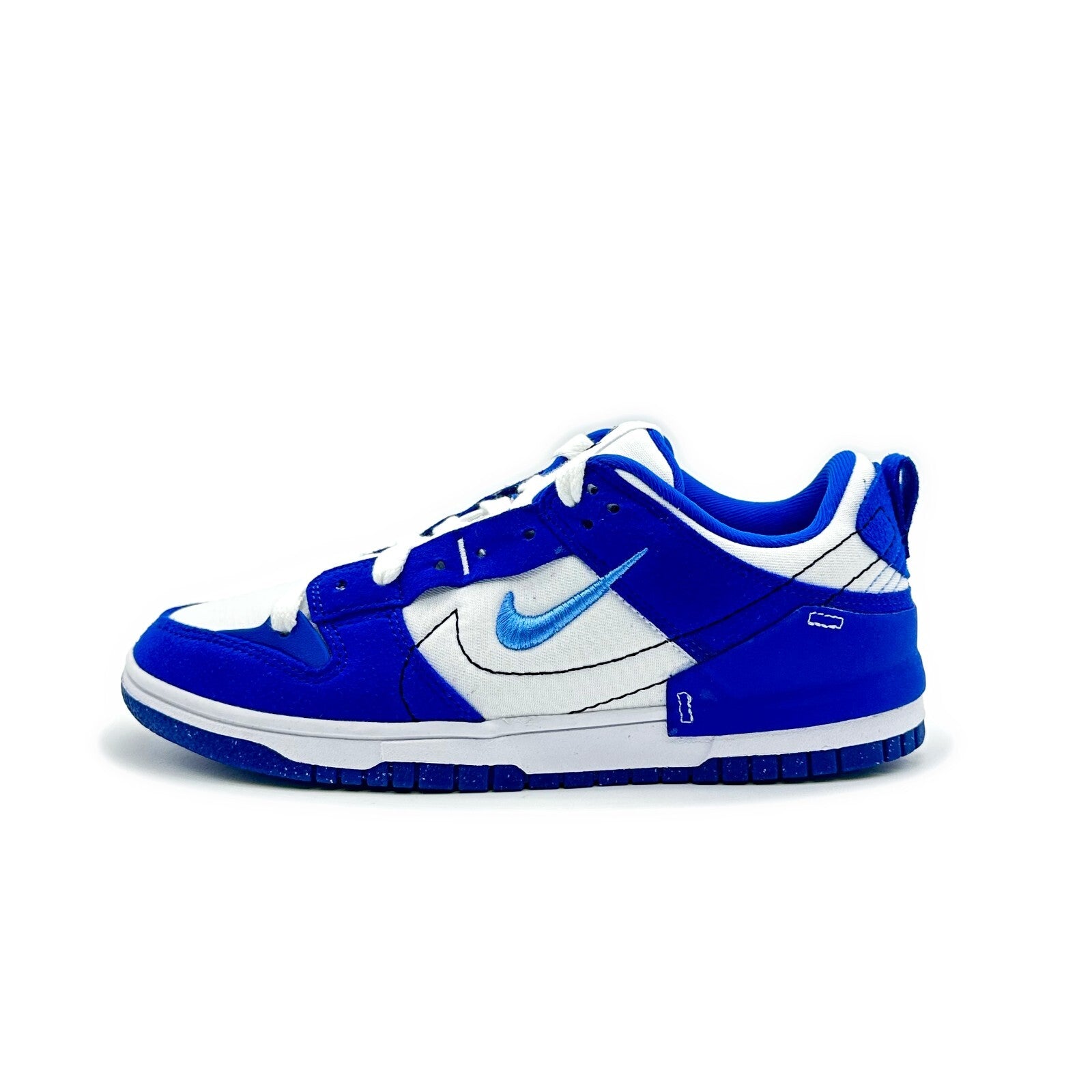 DH4402-102 Nike Dunk Low Disrupt 2 White University Blue Hyper Royal (Women's)