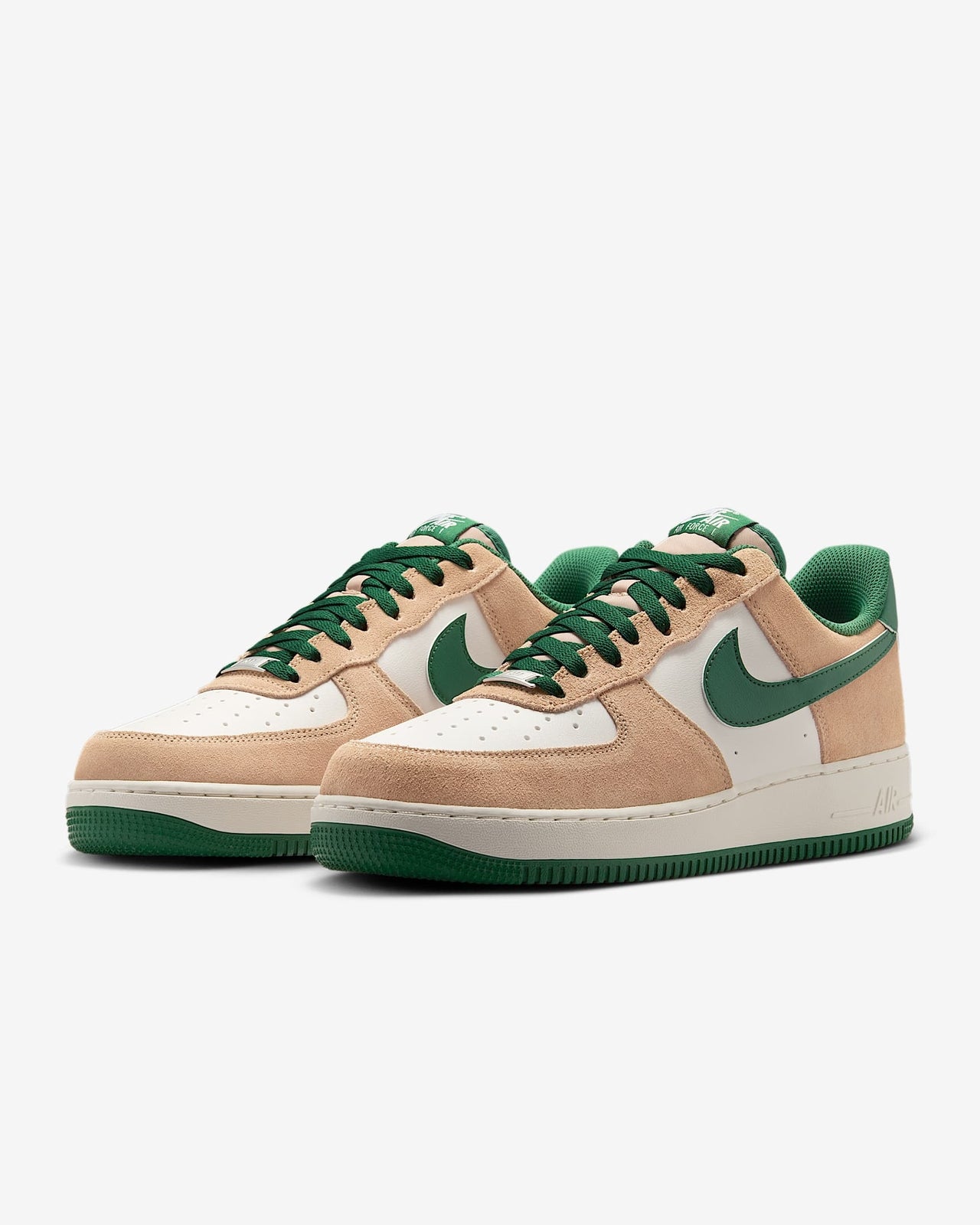 FQ8714-203 Nike Air Force 1 Low Brown Green (Men's)