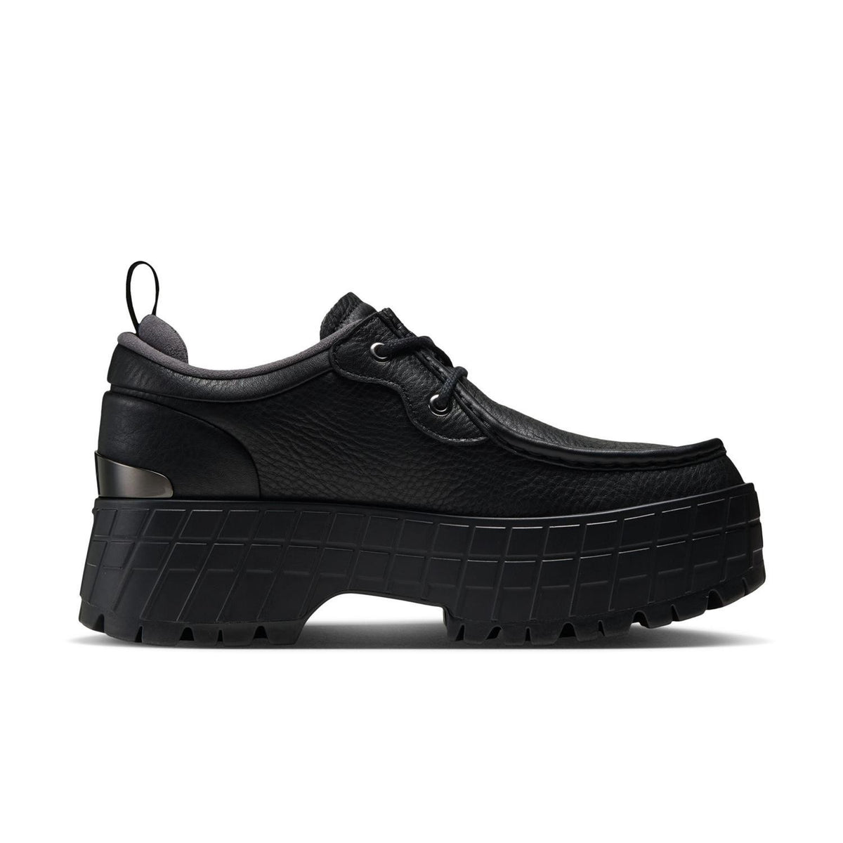 IQ4927-001 Nike Air Jordan 1 Brooklyn Low Black Metallic Silver (Women's)