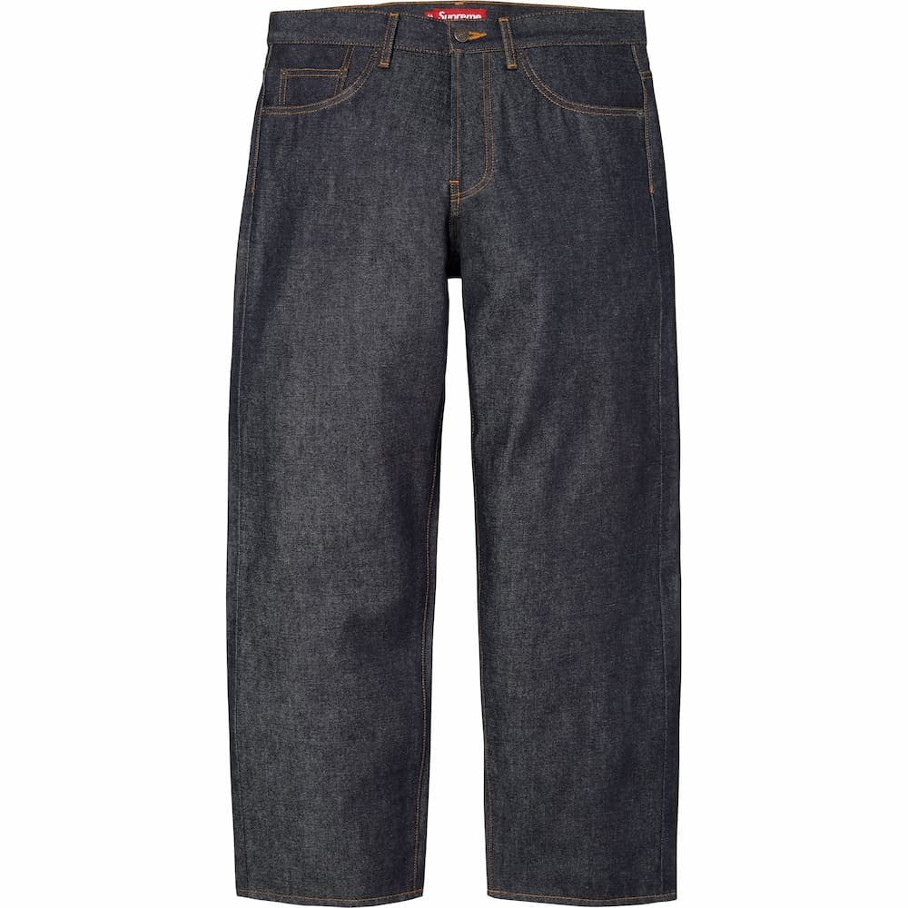 Supreme Rigid Loose Fit Selvedge Jean Rigid Indigo (26FW)
