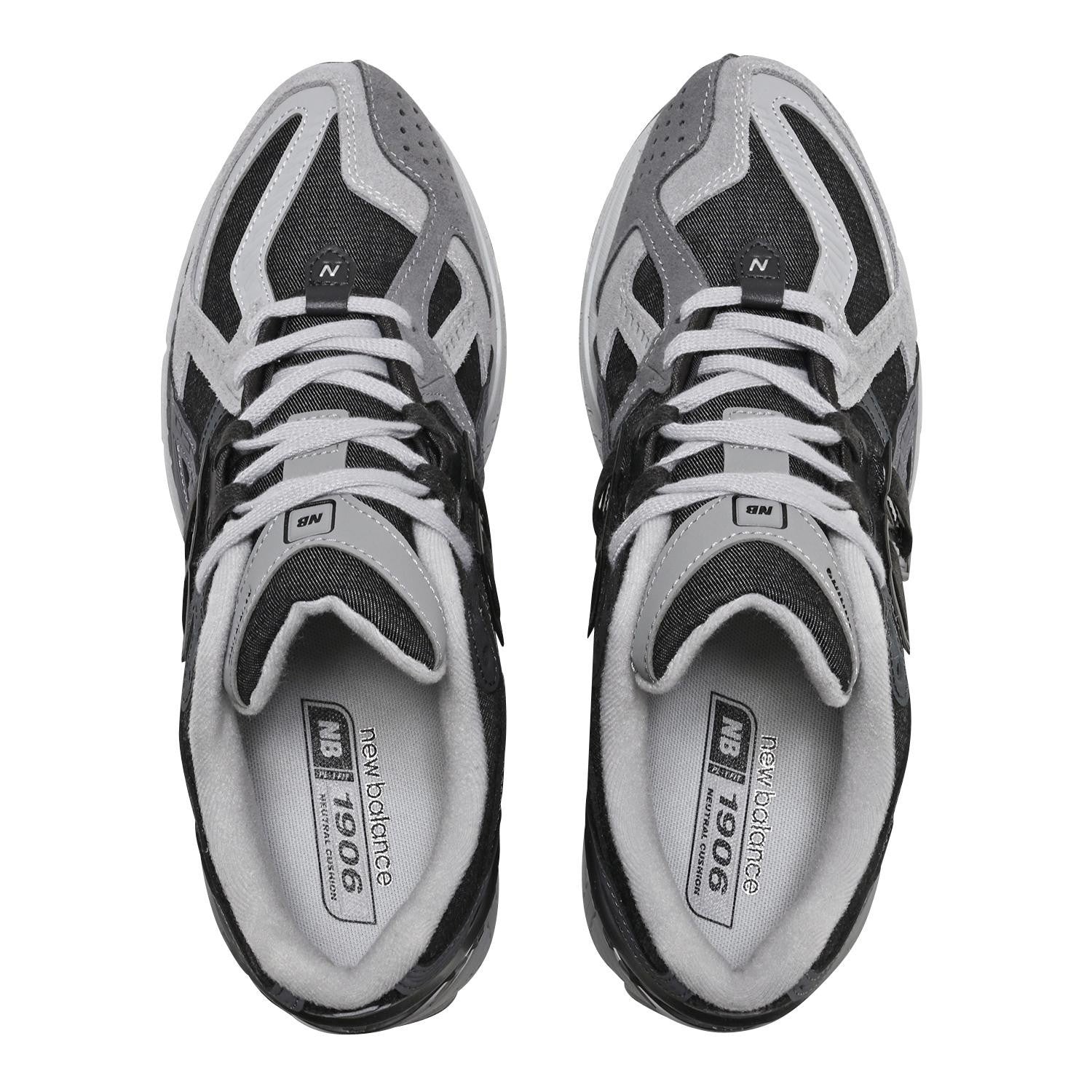 U19064J0 New Balance 1906 Black/Gray (Men's)