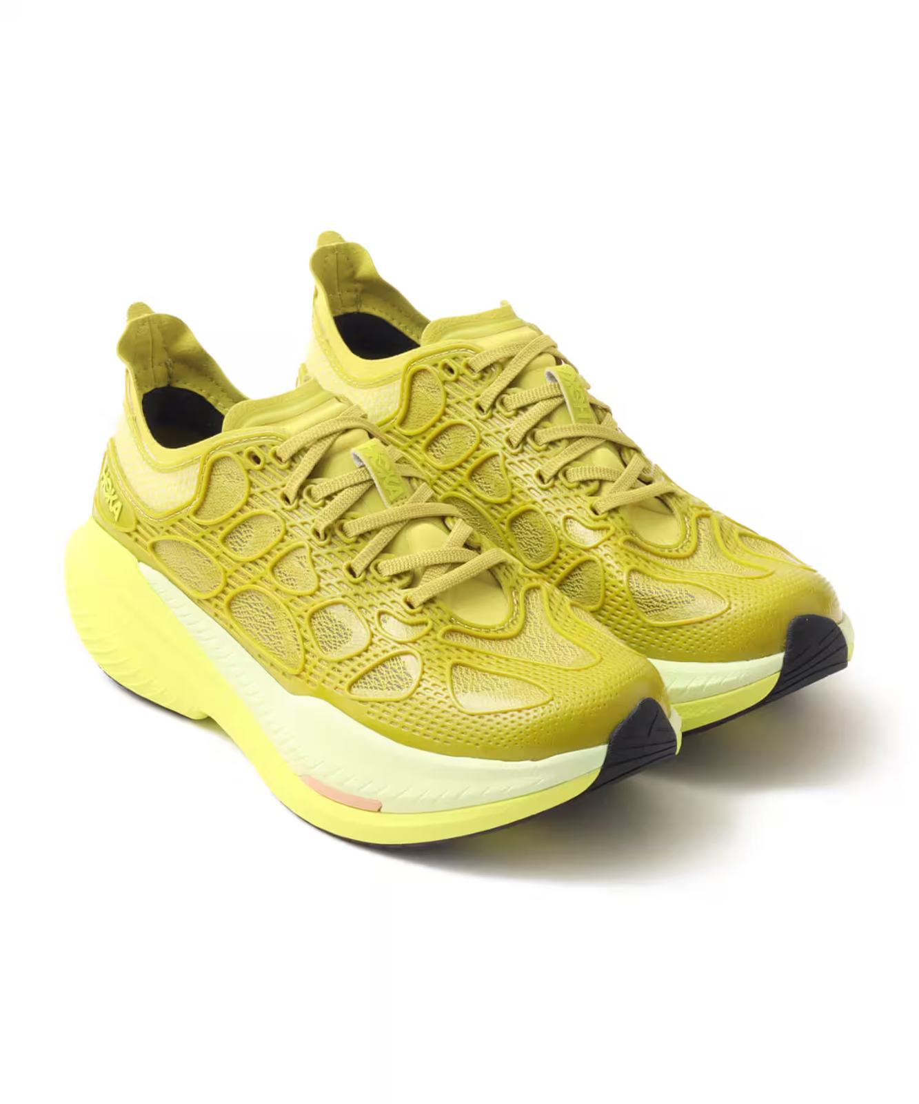 1168932-pnh Hoka Mach X Caged Pea Green Hokacitrus (Men's)