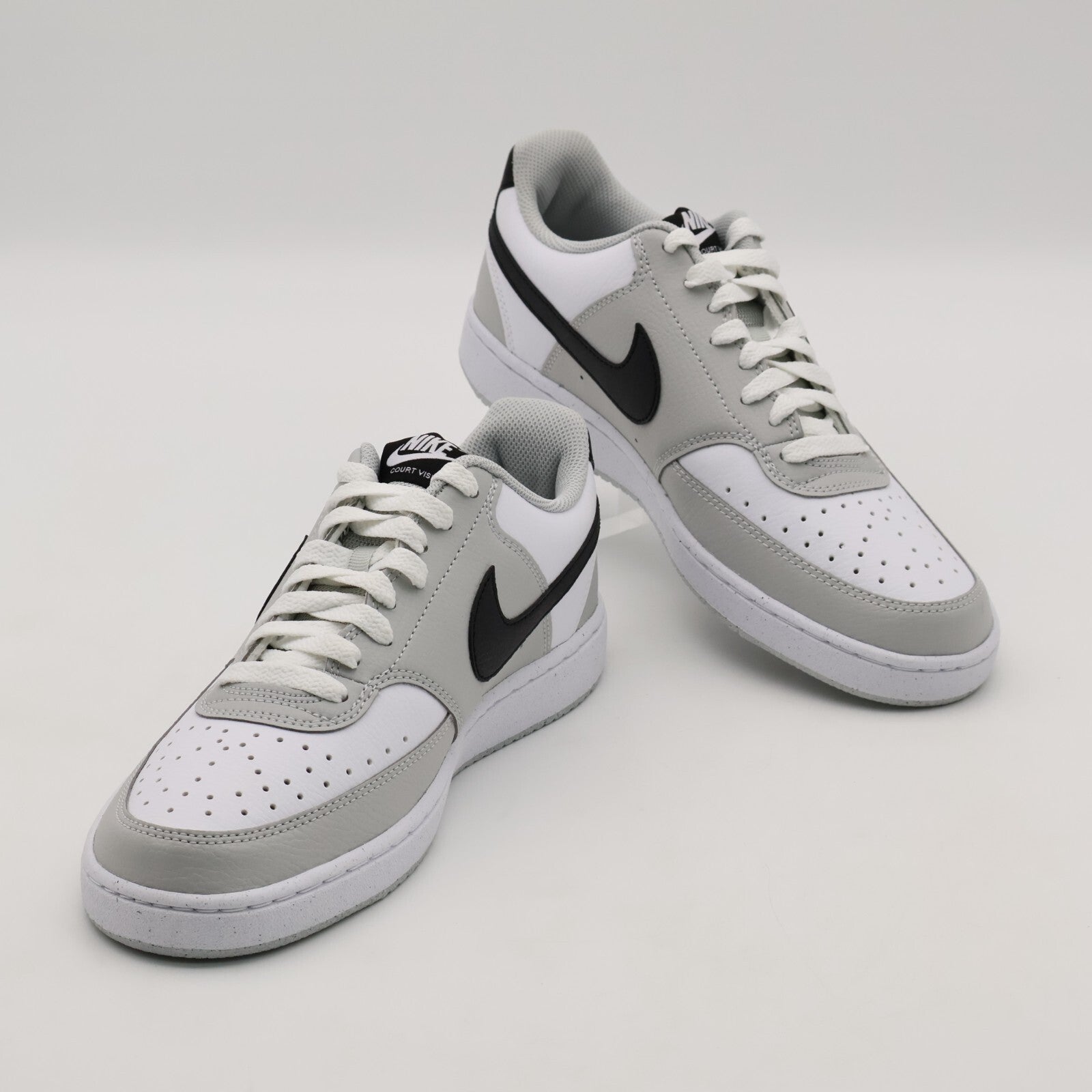 HV0927-097 Nike Court Vision Low Grey Fog Black (Men's)